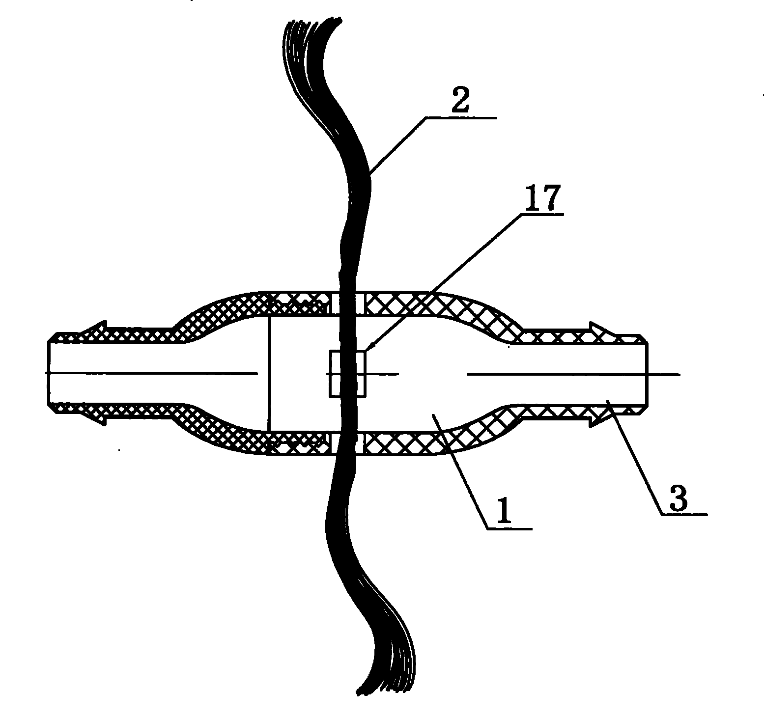 Micro moisting and irrigation suction type douche