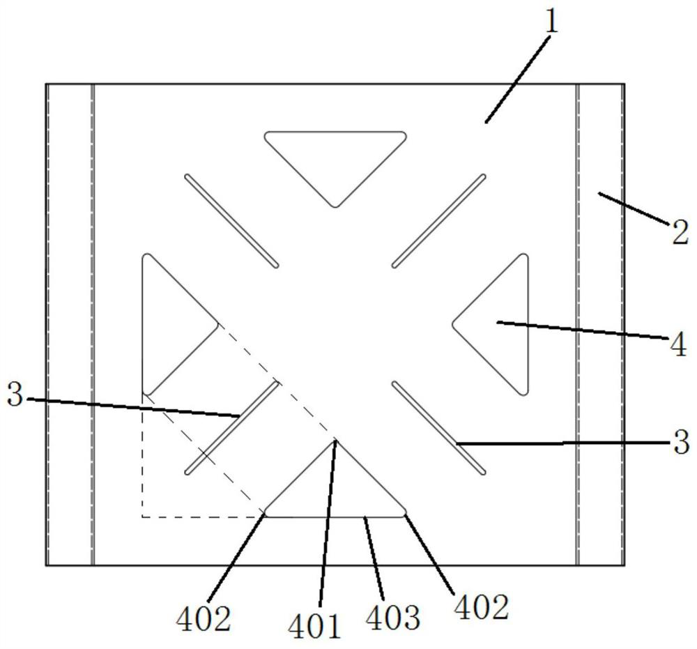 A steel plate shear wall with holes and oblique seams and its application