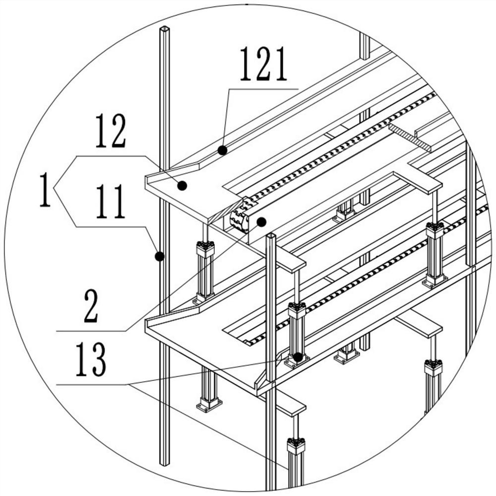 A large quantity of cargo storage and transportation equipment and transportation method