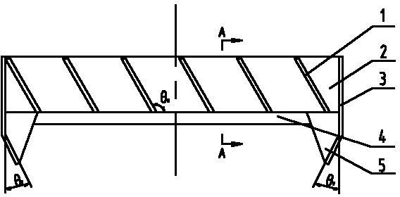 Mill roll material chute