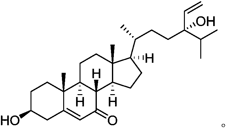 A compound DICTYOPTERISINF and applications thereof in preparation of anti-tumor medicines