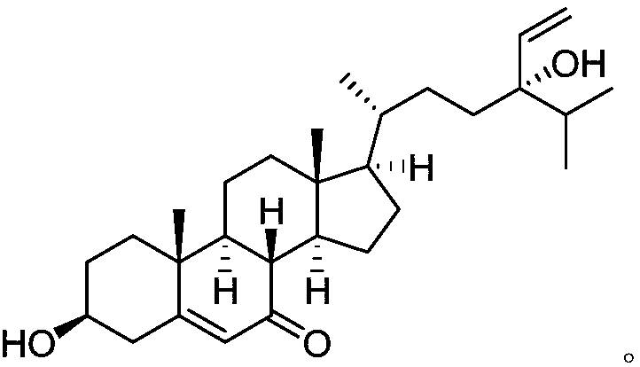 A compound DICTYOPTERISINF and applications thereof in preparation of anti-tumor medicines