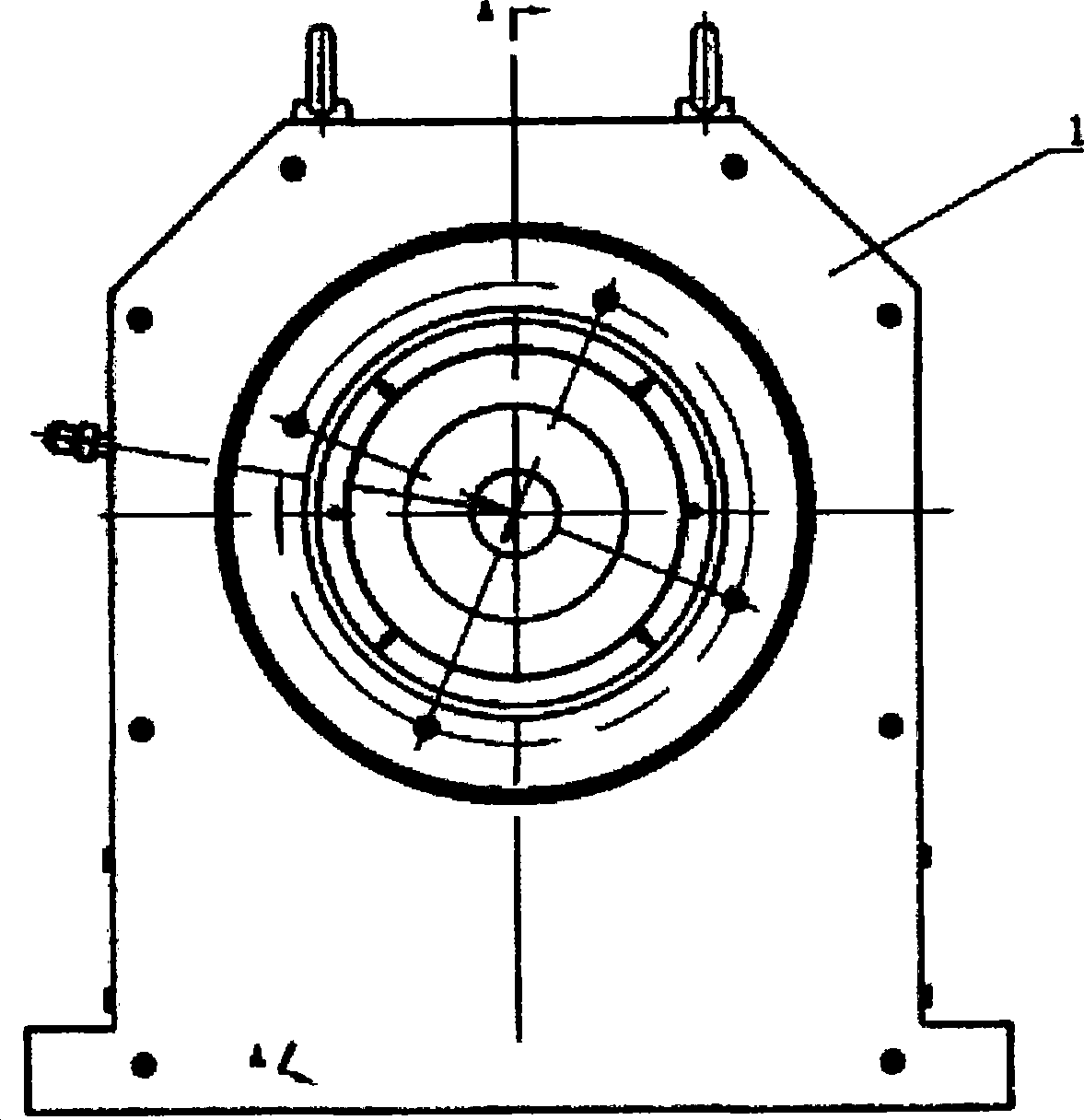 Double-end-face double-piston spindle for machine tool