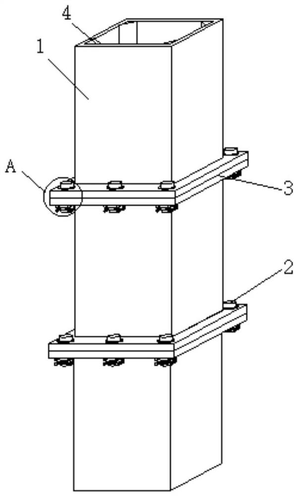 Steel structure box beam convenient to install and assembling method