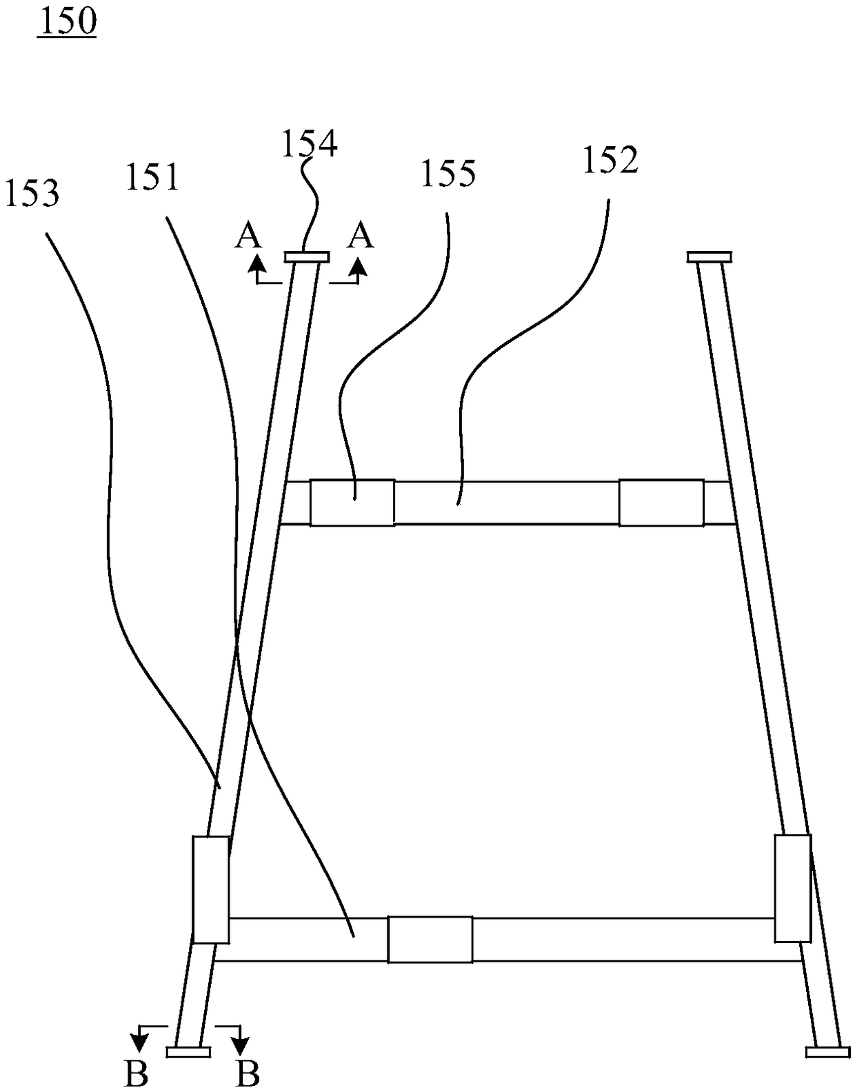 Steam turbine chassis and steam turbine