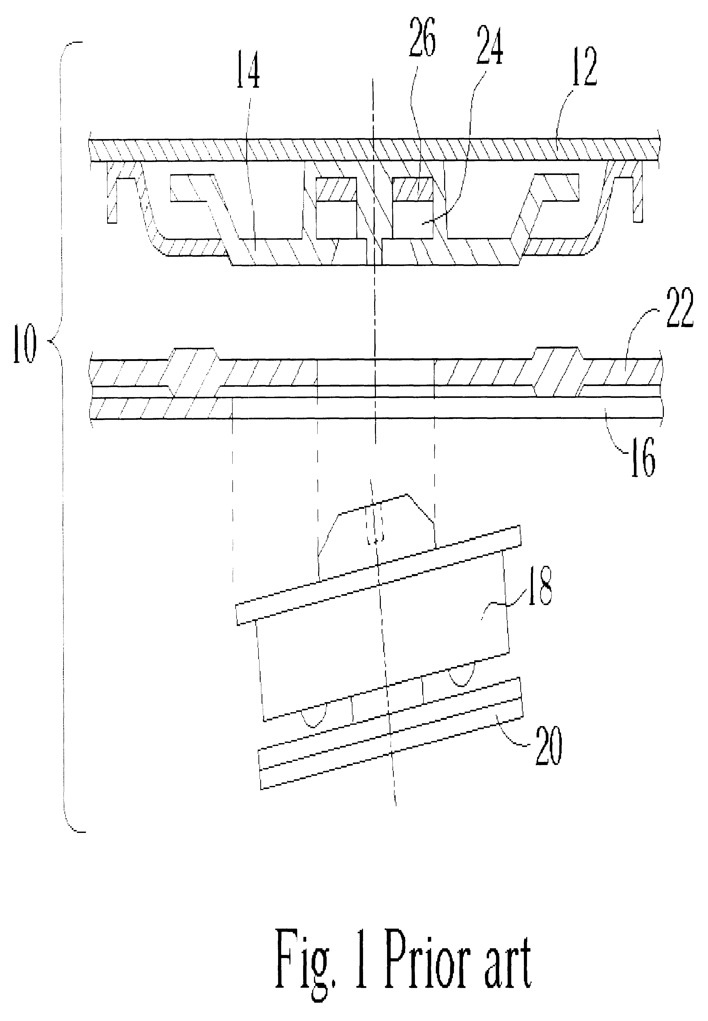 CD drive which will not damage an optical disk