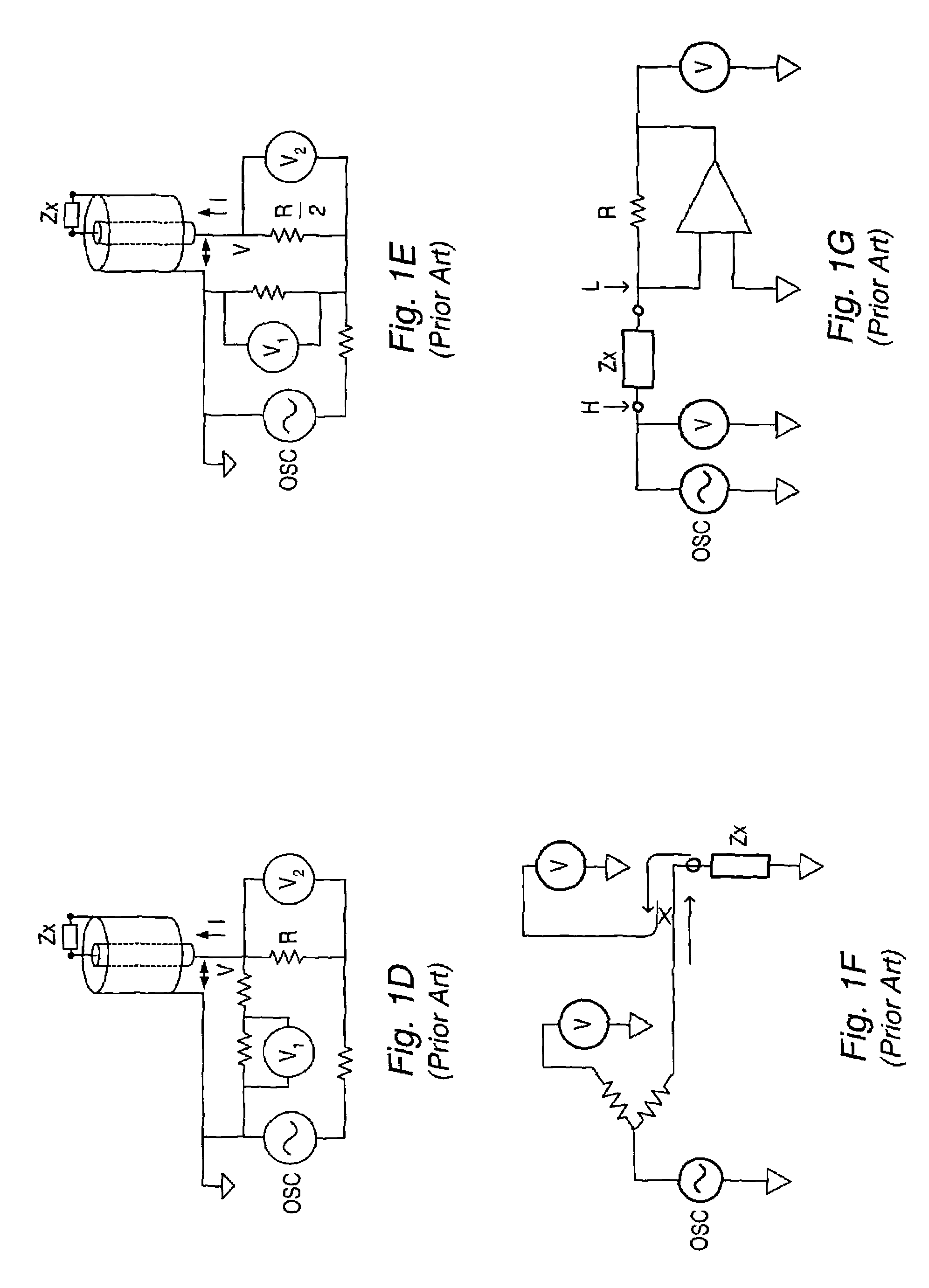 Capacitance, inductance and impedance measurements using multi-tone stimulation and DSP algorithms