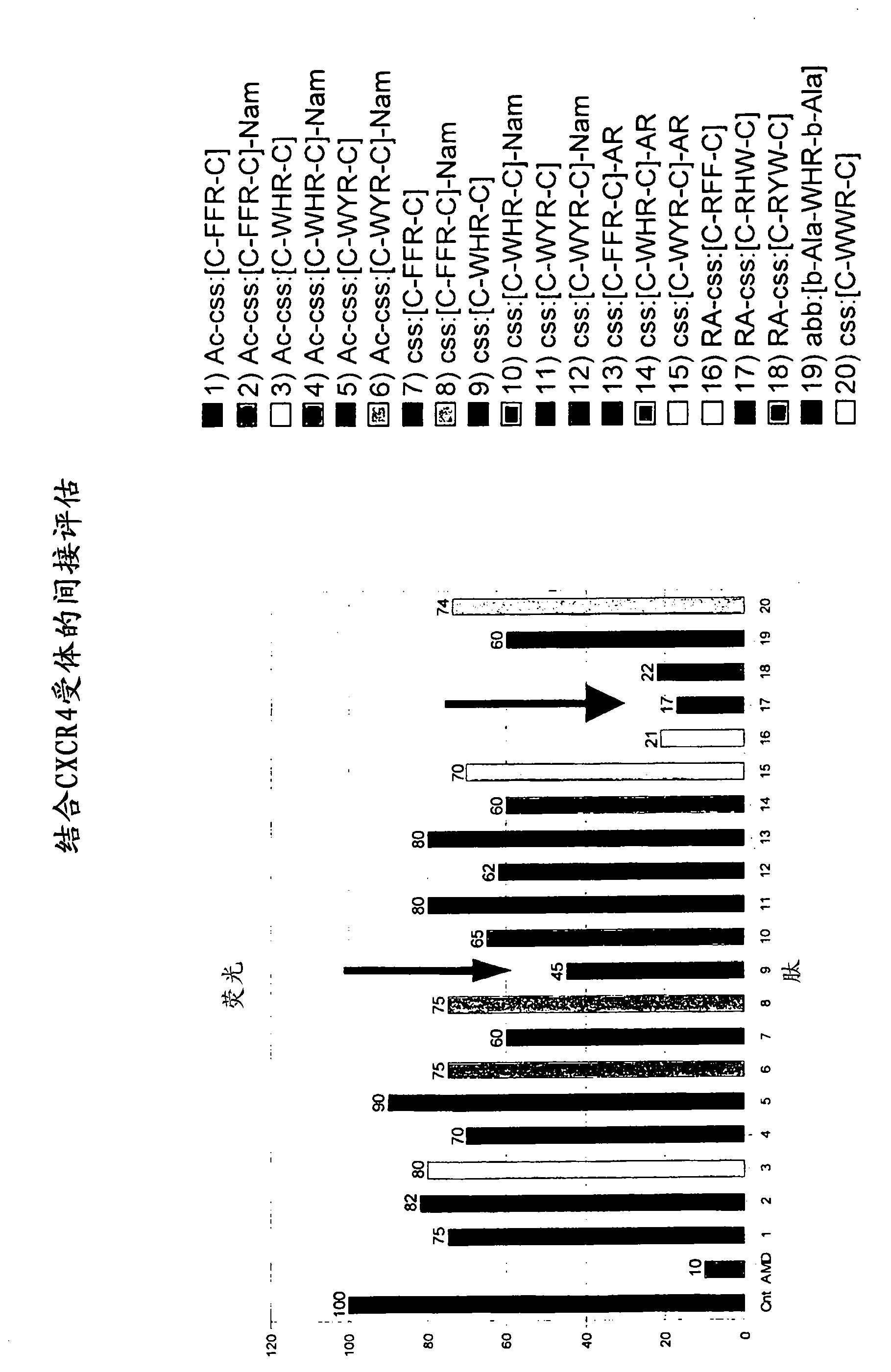 Cyclic peptides binding CXCR4 receptor and relative medical and diagnostic uses