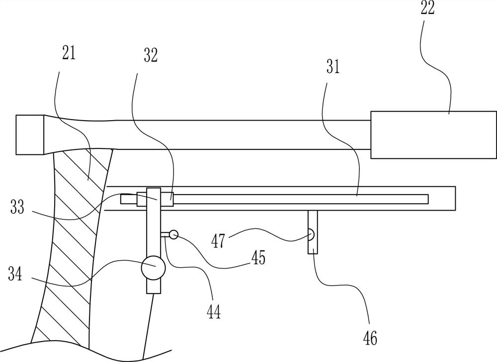 An agricultural garlic seedling extraction device