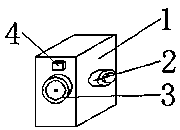 Portable building level measuring instrument