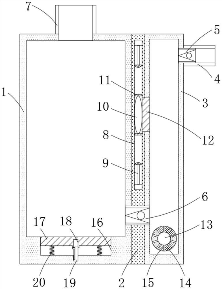 A continuous heating water heater