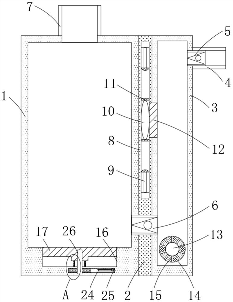 A continuous heating water heater