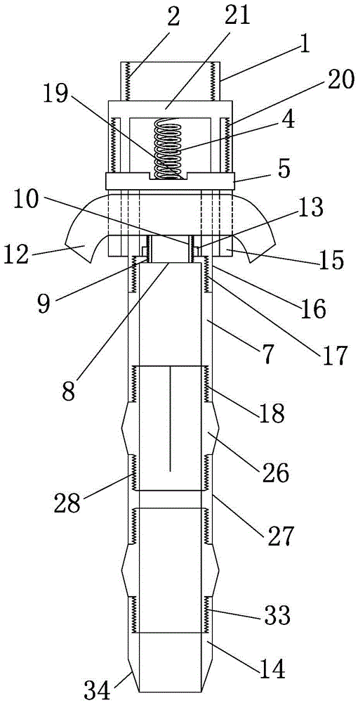 Soil sampler directly used for undisturbed-sample dynamic characteristic test