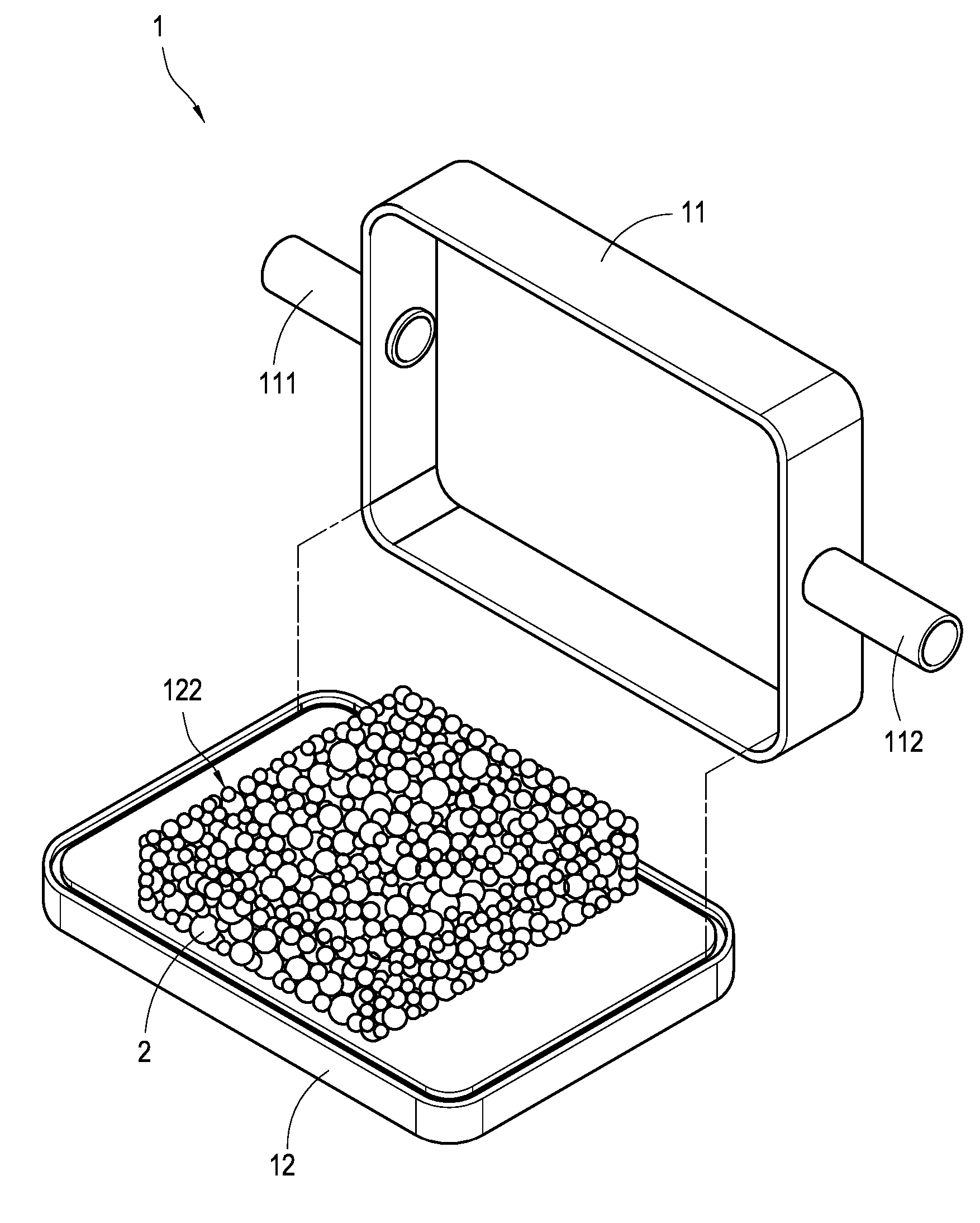 Water-Cooling Head and Method for making the same