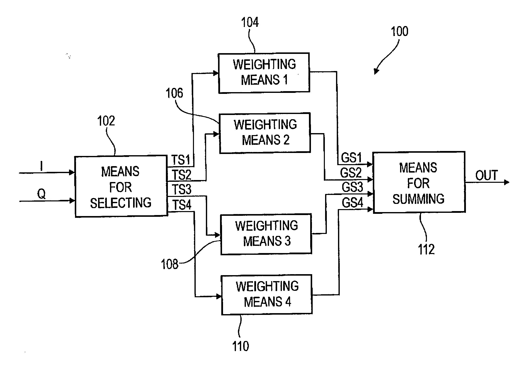 Frequency converter for a spectral conversion of a start signal and method for a spectral conversion of a start signal