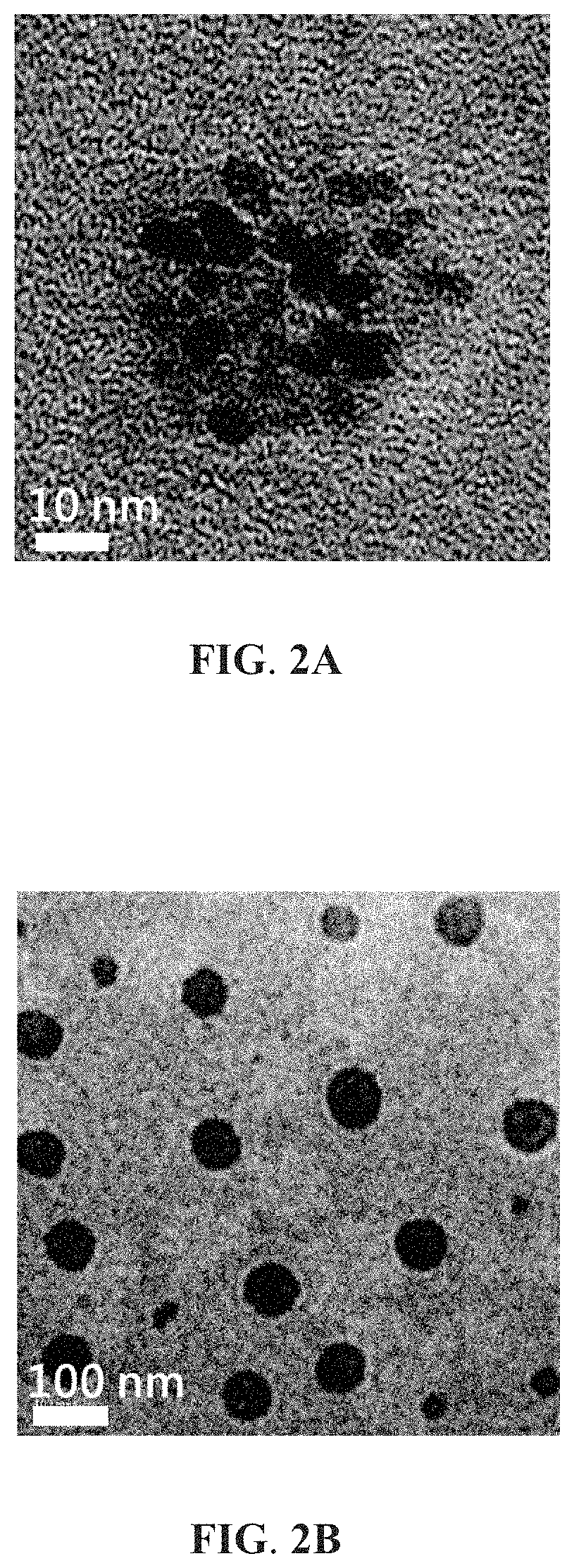 Hybrid nanoparticles containing boron-doped graphene quantum dots and applications thereof