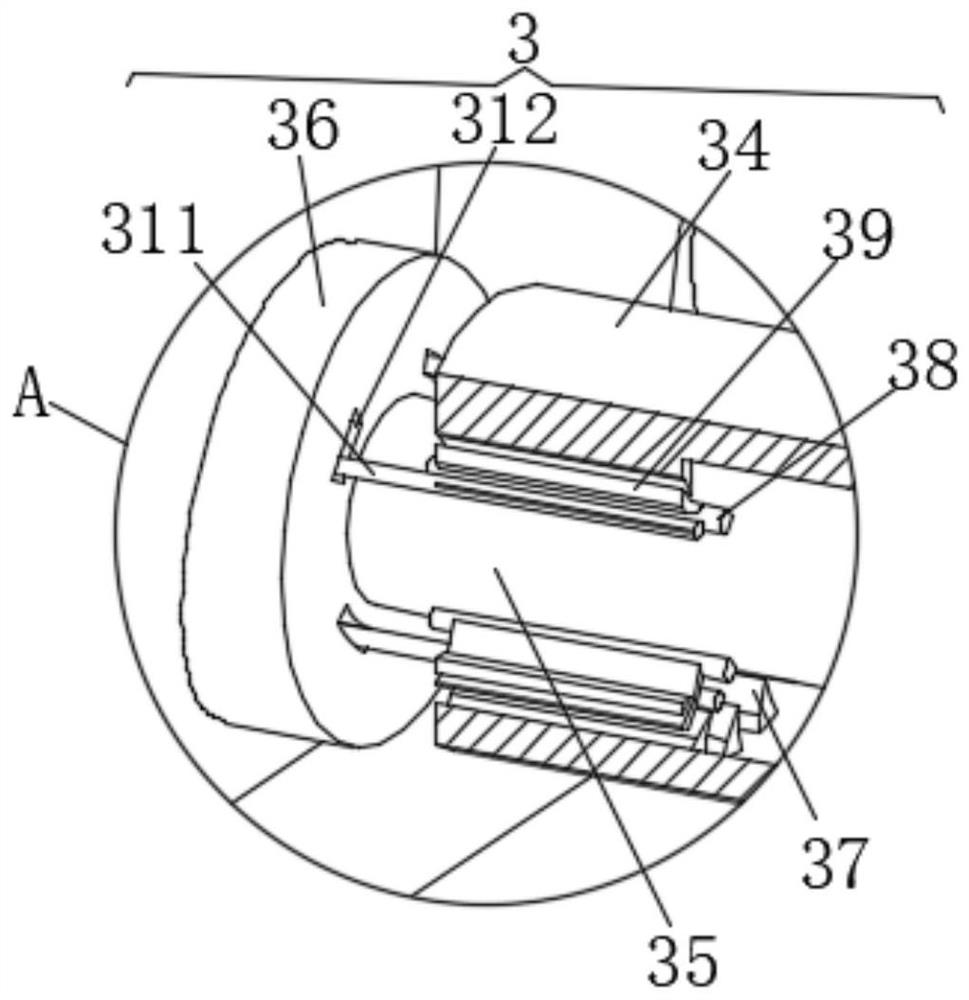 Device for reducing visual detection misjudgment rate of aluminum profile
