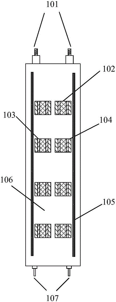 Medium-high-frequency transformer capable of being used in high-temperature downhole environment and parameter acquisition method therefor