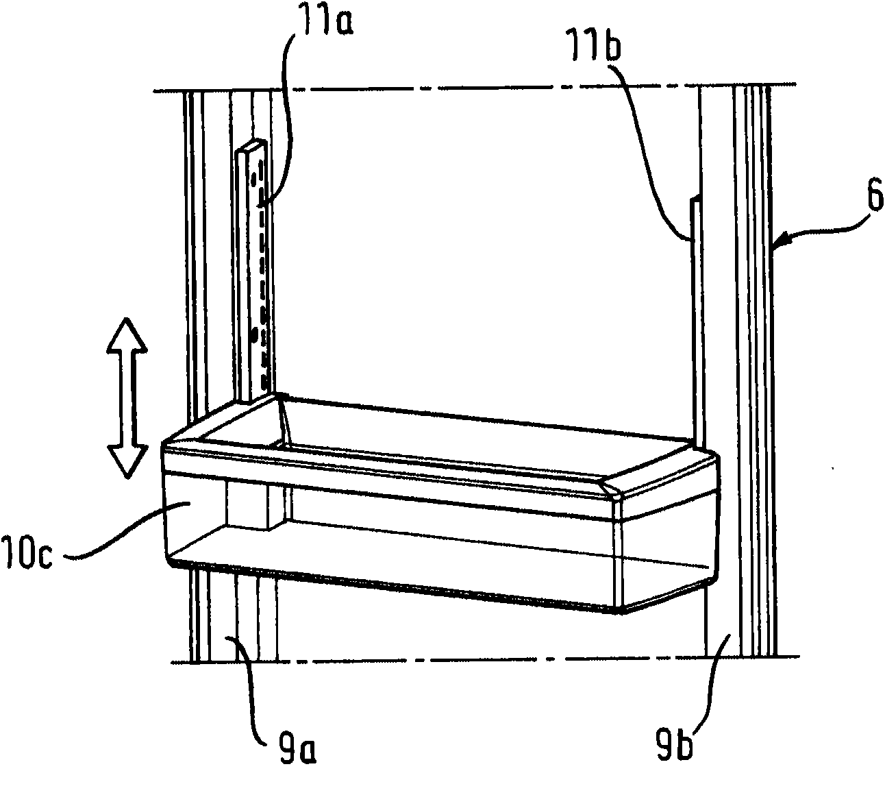 Refrigeration apparatus and associated latching means arrangement for subsequent attachment