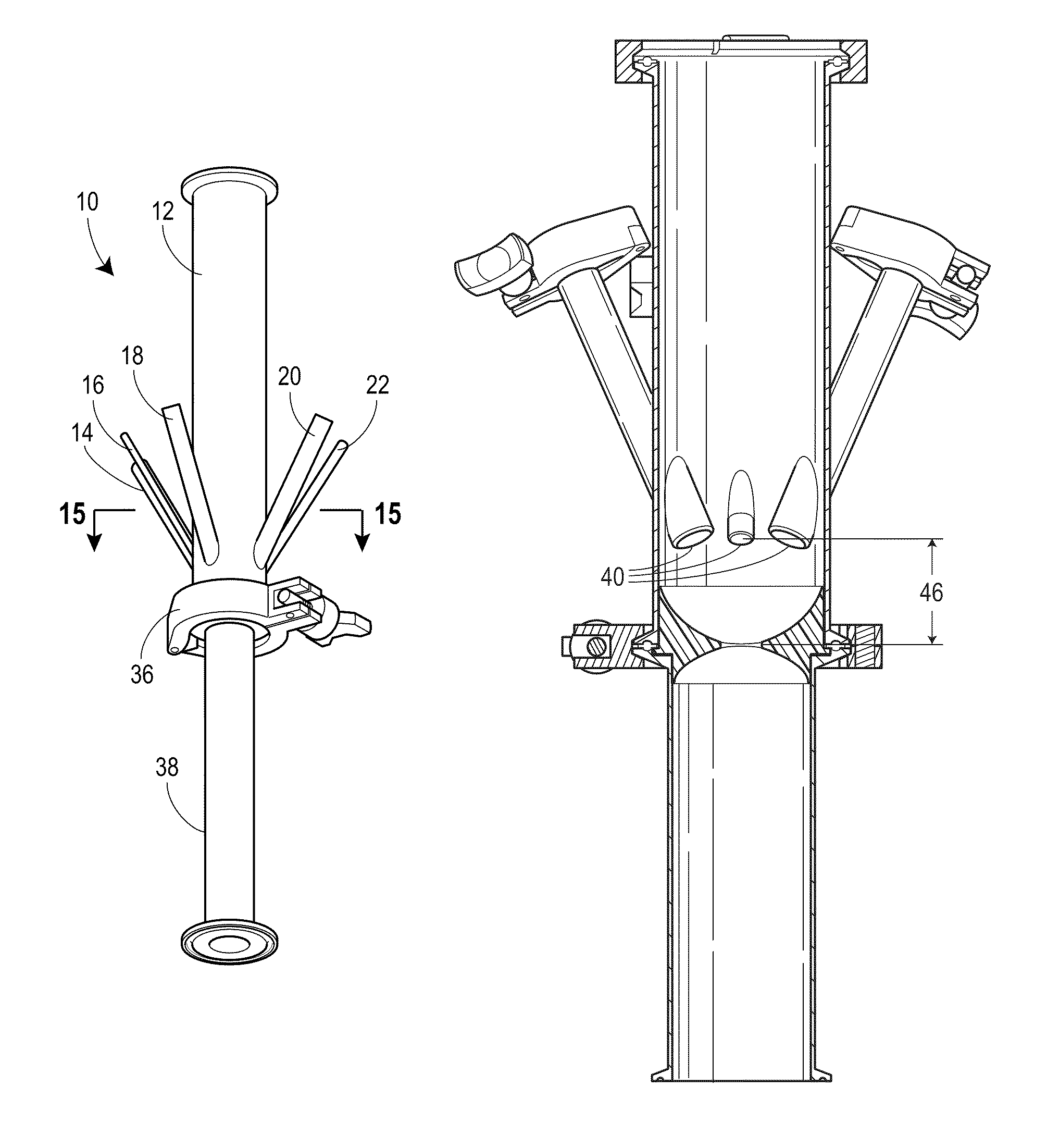 Semi-continuous feed production of liquid personal care compositions