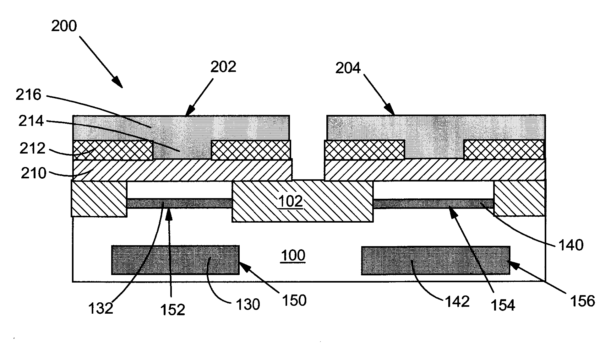 Varied impurity profile region formation for varying breakdown voltage of devices