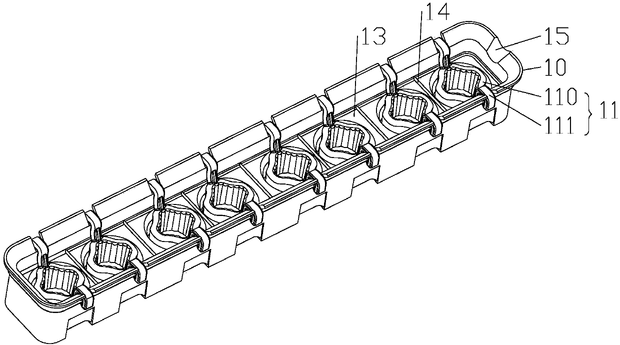 Enzyme immunodetection lath, enzyme immunodetection board and detecting method thereof