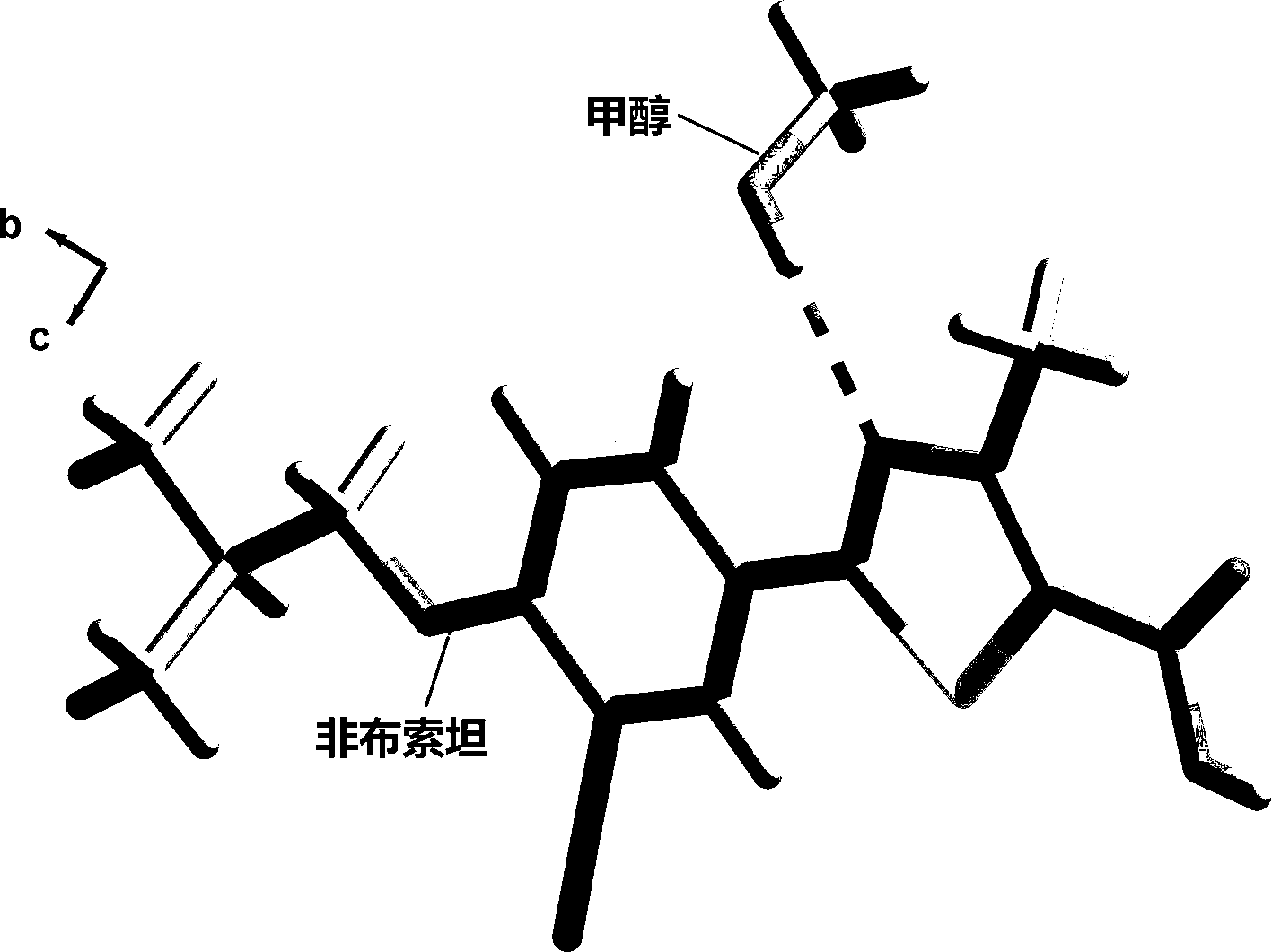 Novel febuxostat pharmaceutical co-crystal and preparation method thereof