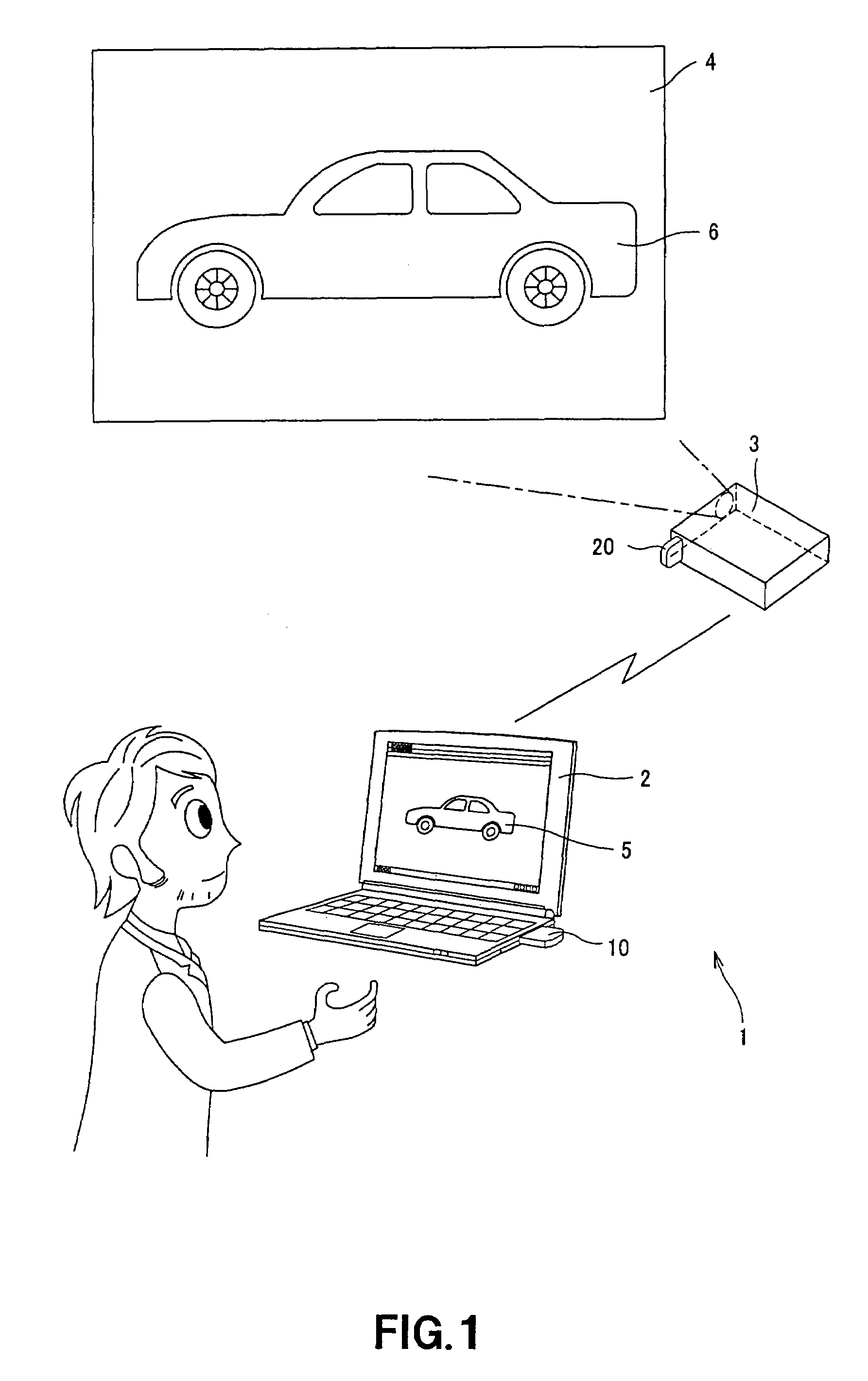 Signal-transmitting system, data-transmitting apparatus and data-receiving apparatus