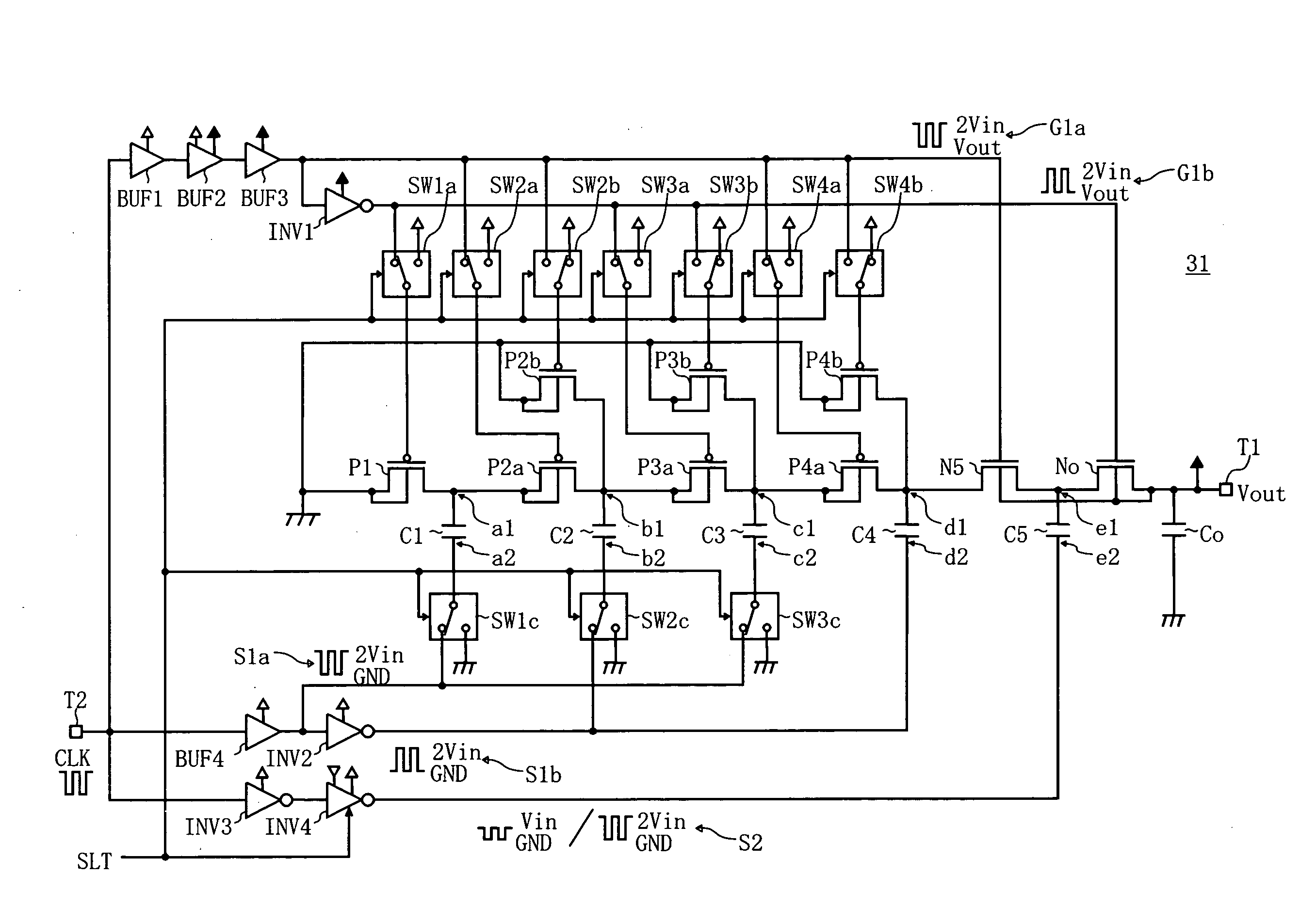 Charge pump circuit, LCD driver IC, and liquid crystal display device