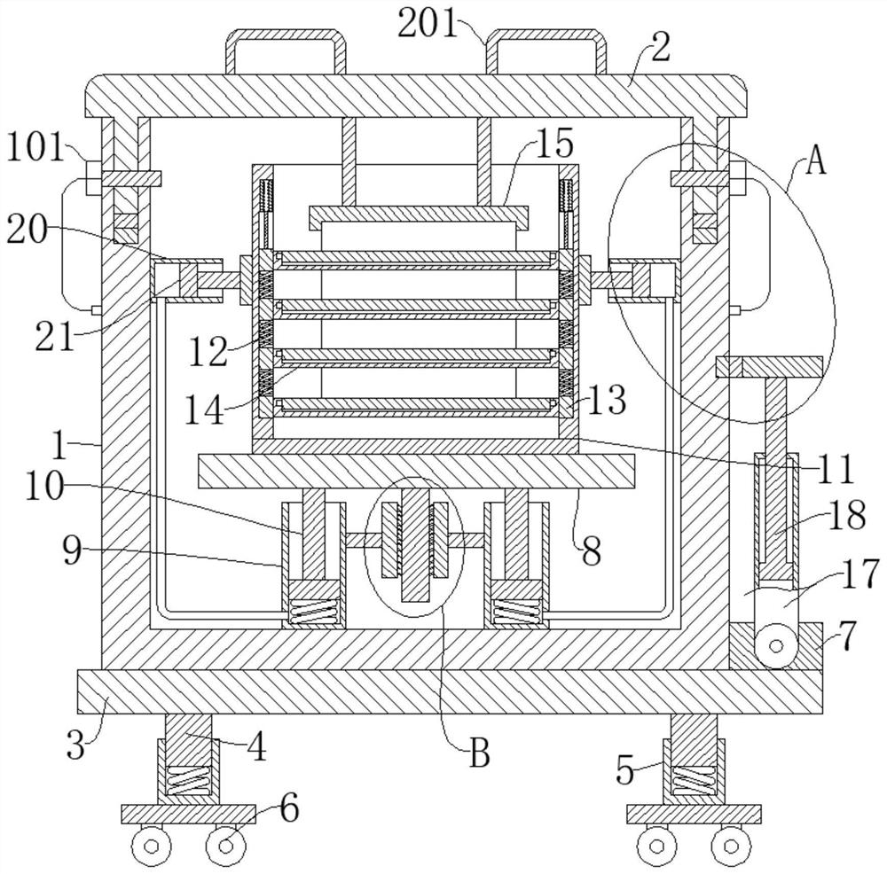 Mold conveying device for mechanical production
