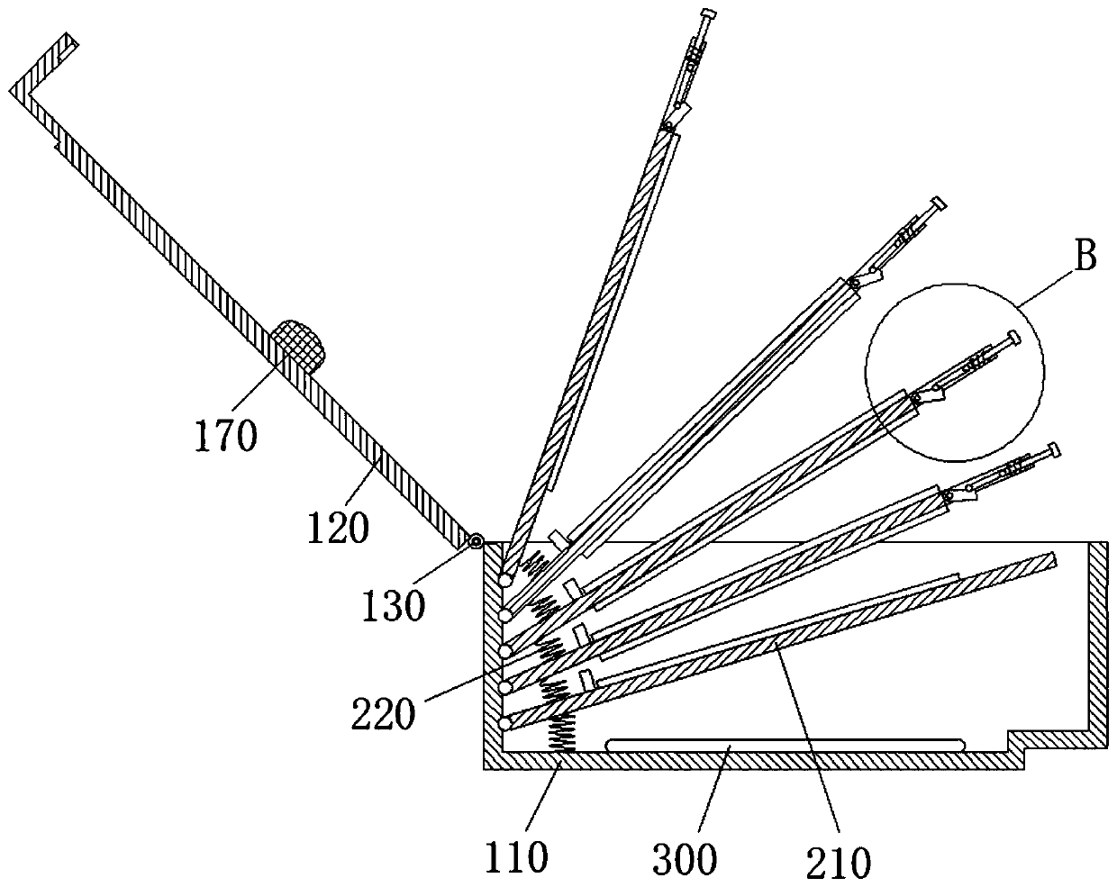 Bone marrow smear storage device for hematology