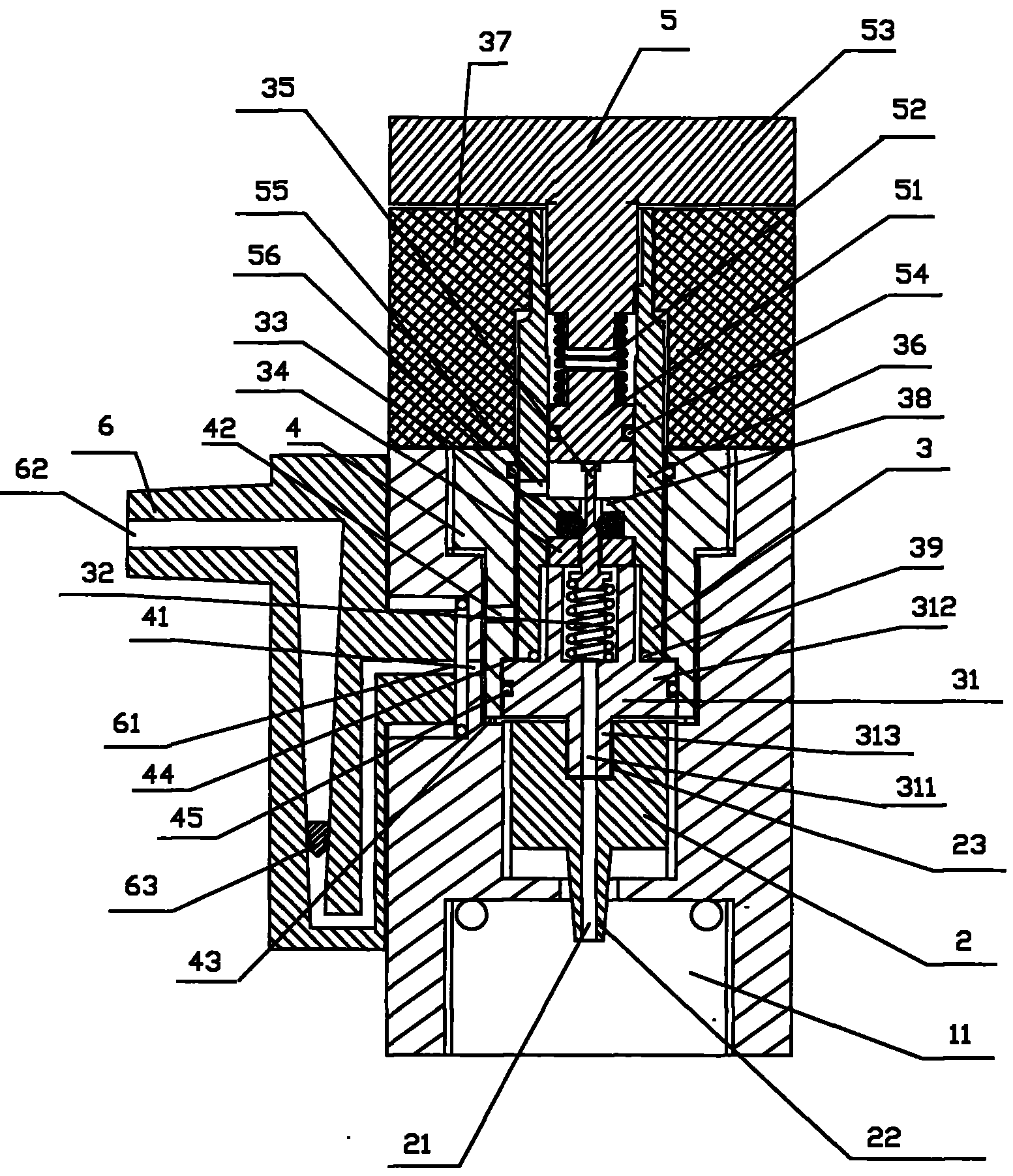 Portable gas cylinder switch assembly