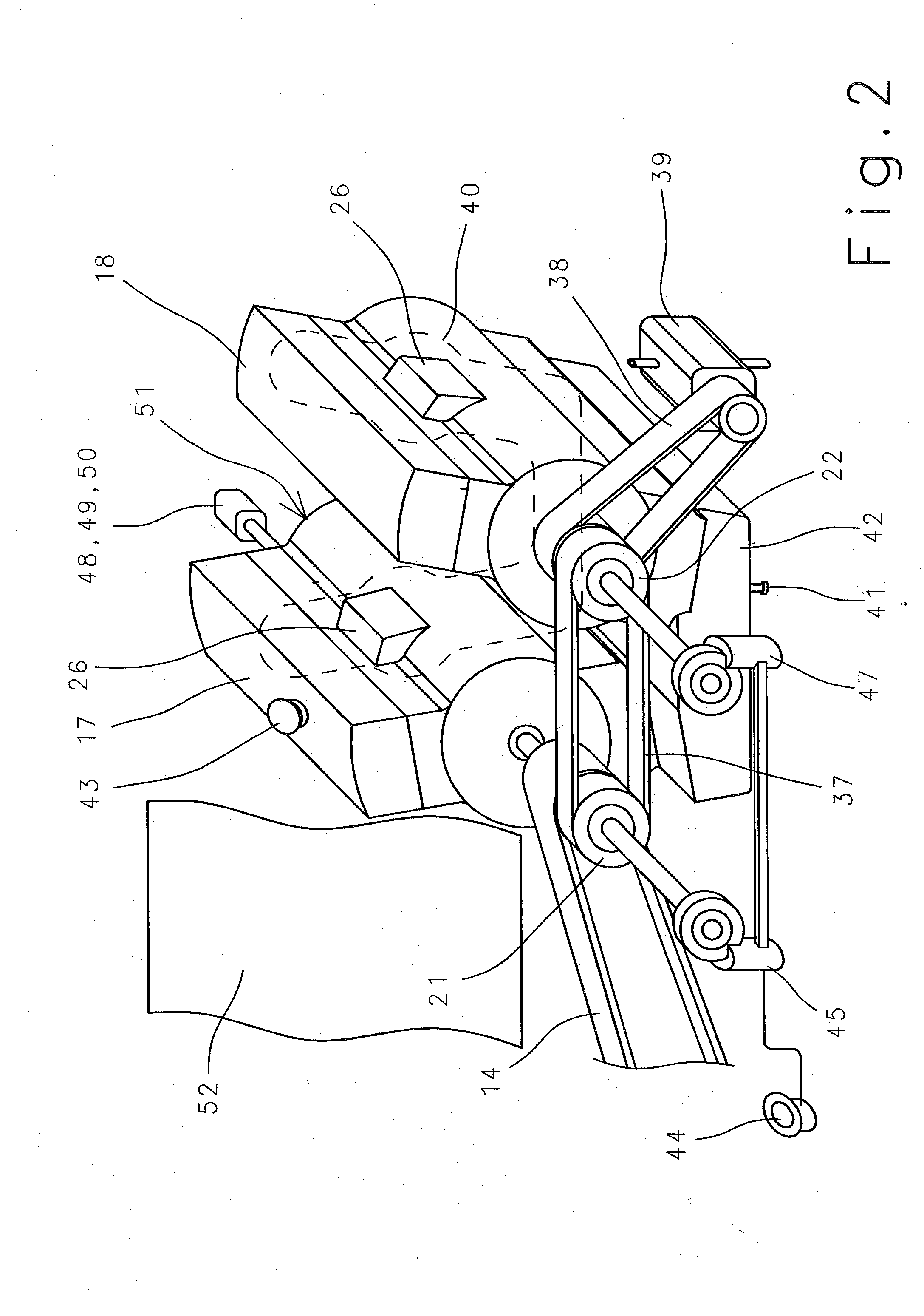 Agricultural motor vehicle