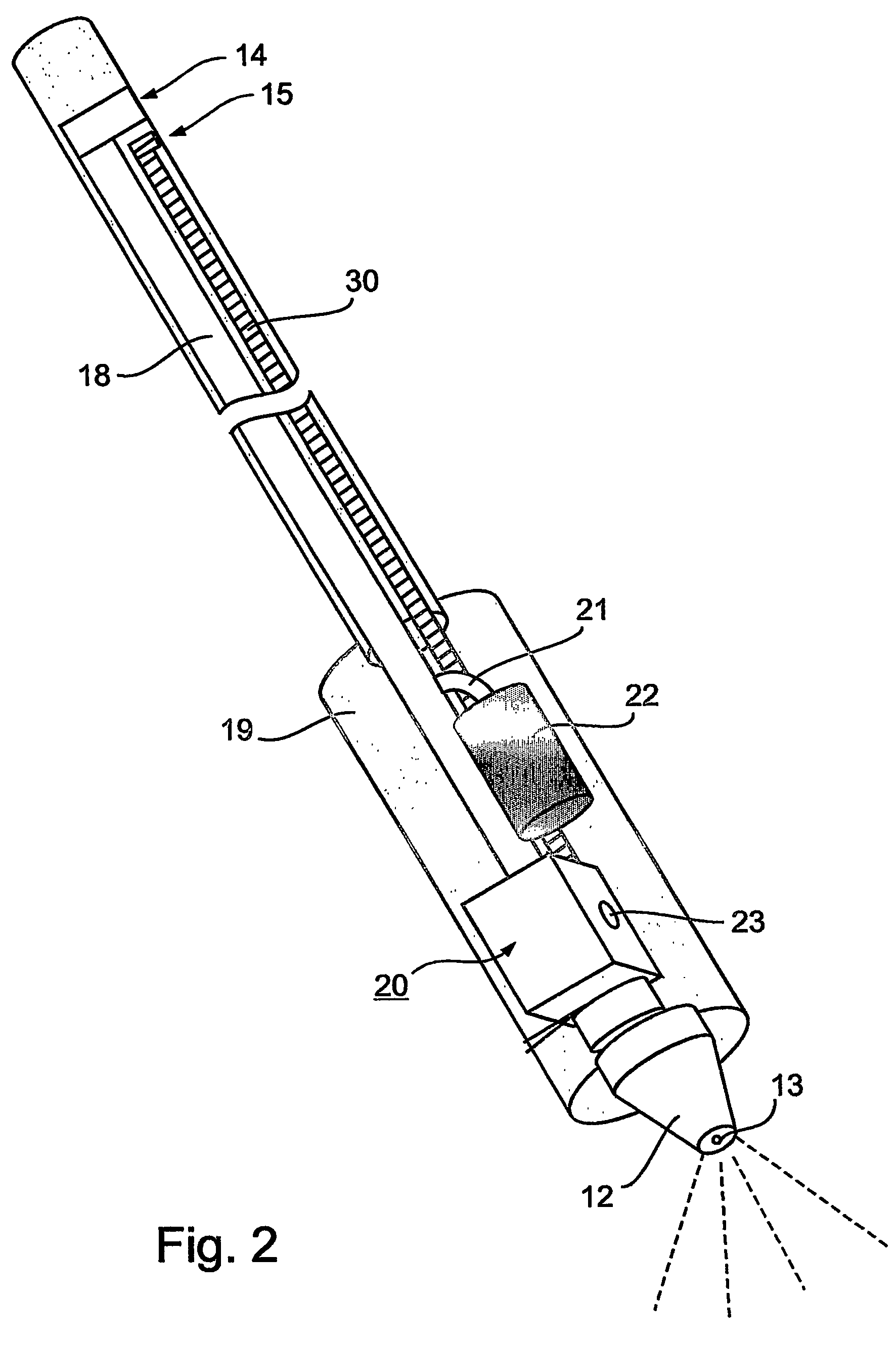 Liquid discharge apparatus particularly useful as a portable inoculation gun for anti-virus inoculation of plants