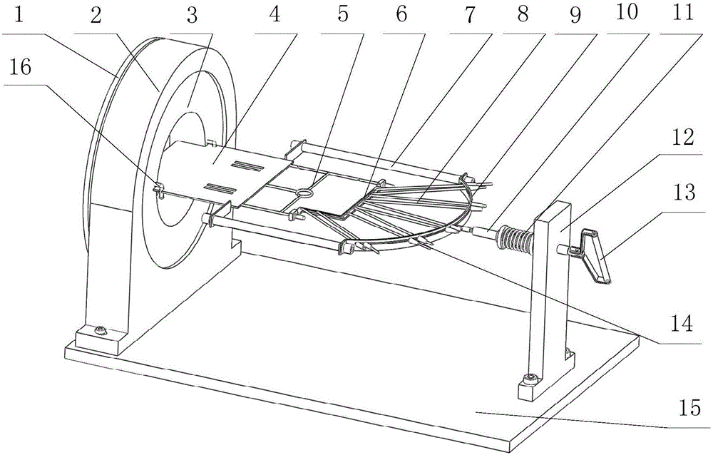 360-degree rotation adjustable hand operating table