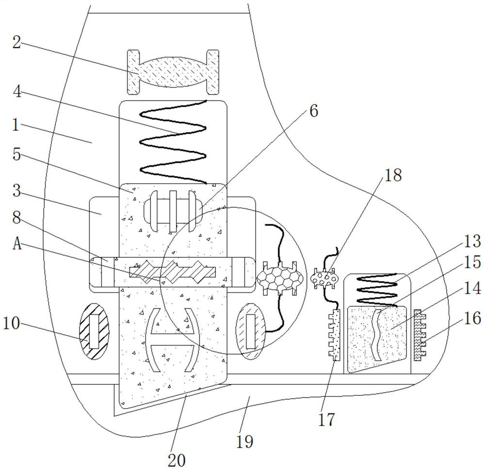 False pulling prevention device for new energy automobile charging device