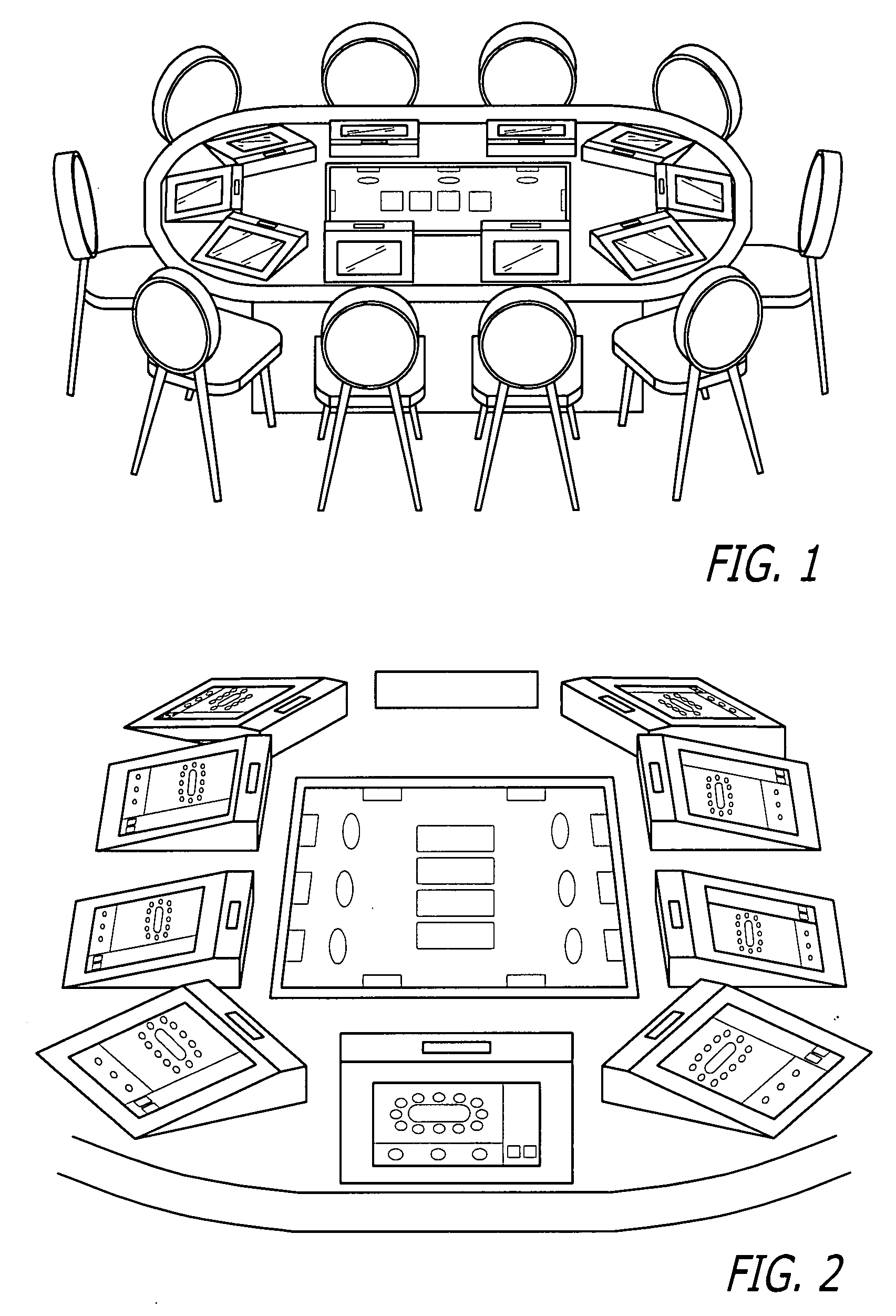 Automated poker table