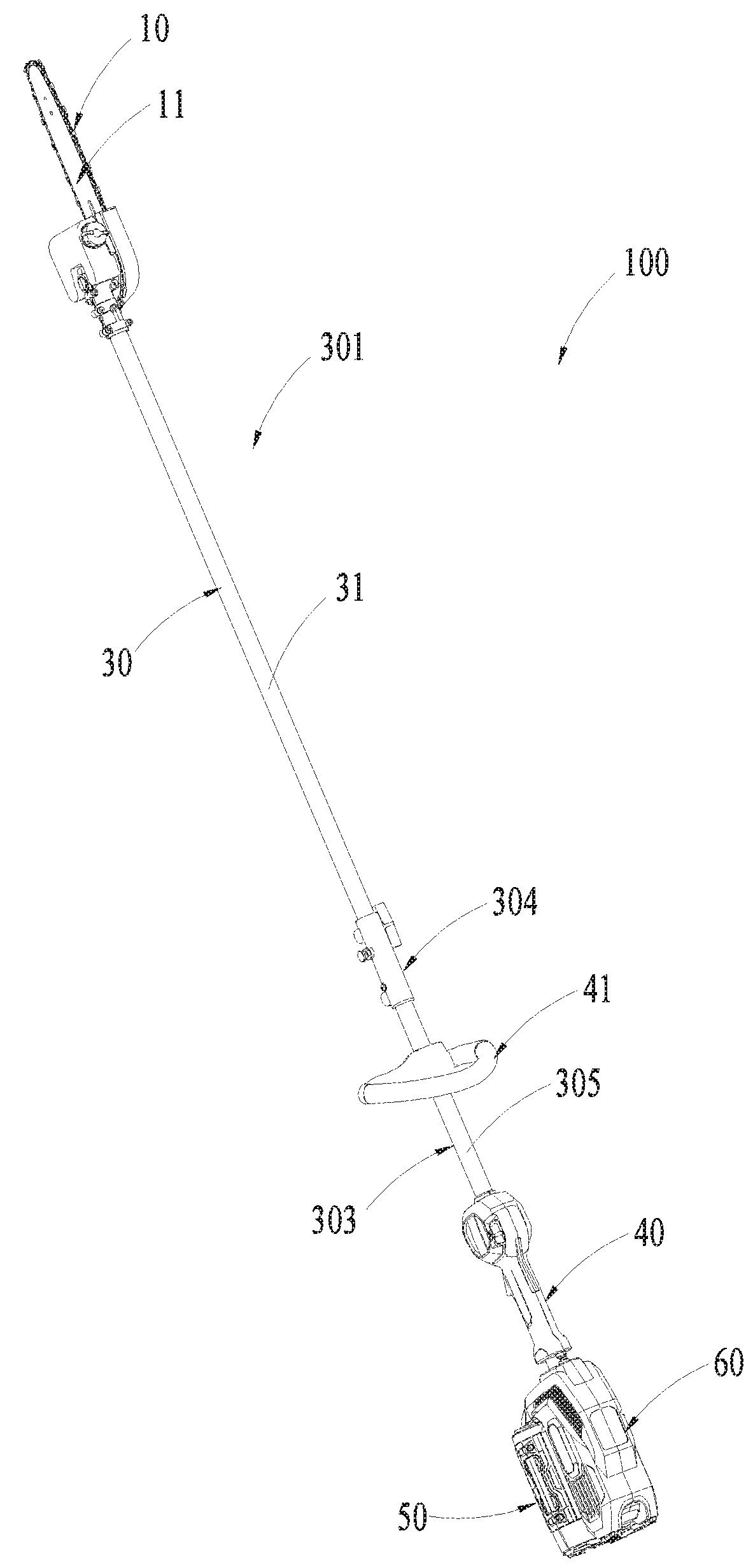 Power tool and transmission shaft assembly thereof