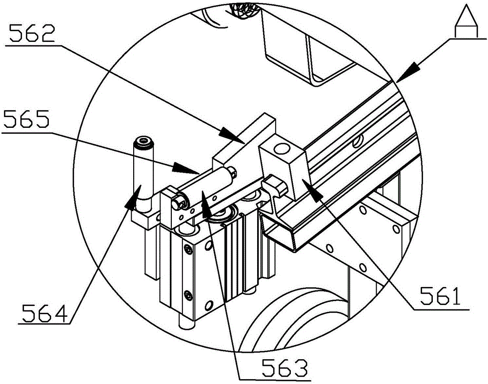 Fully automatic pipe material saw cutting machine