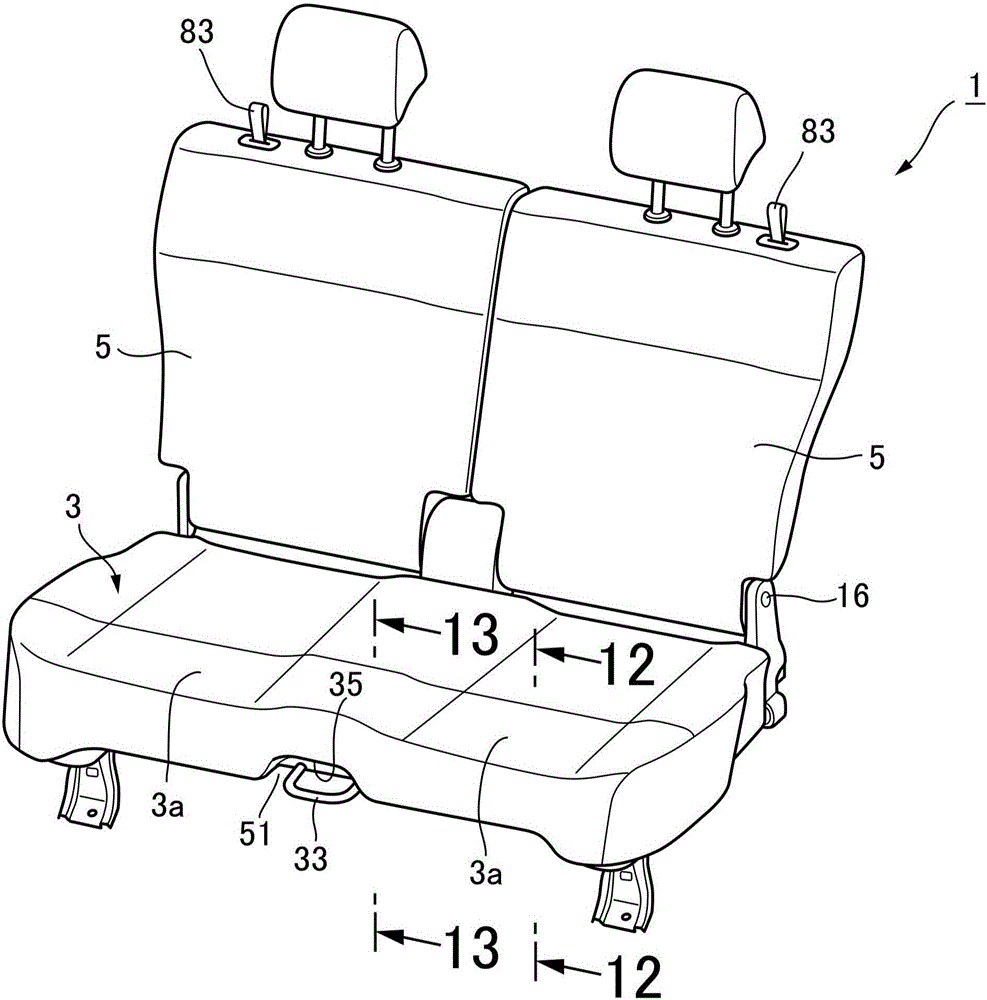 Frame structure of vehicle seat