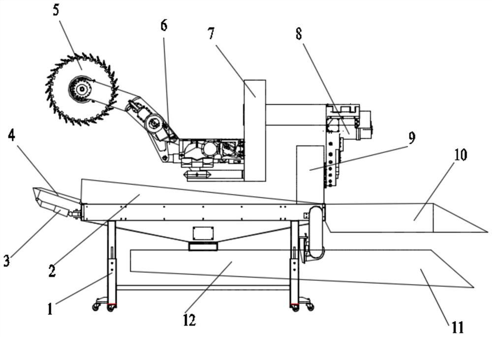 Coal mining device based on cooperative safe and efficient mining of coal and coal bed gas