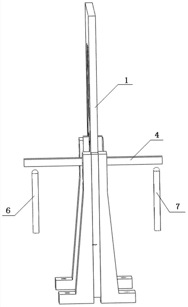 Piezoelectric actuator blocking force measuring device and method