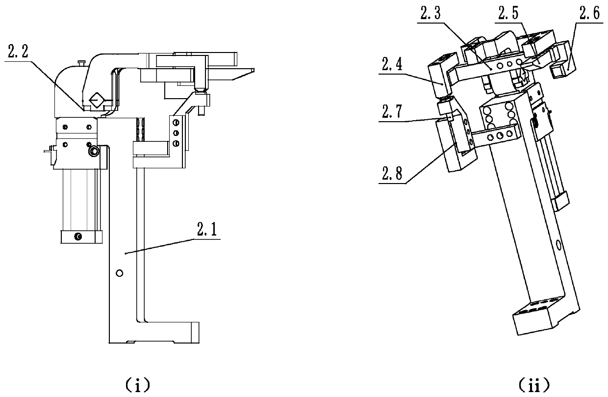 Automobile pillar B cross beam fixture