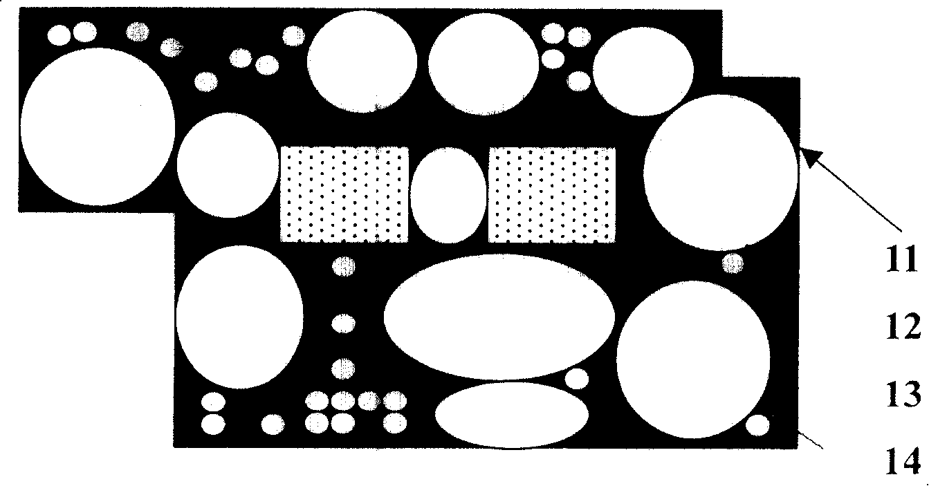 Quick forming method by adoption of projection technique