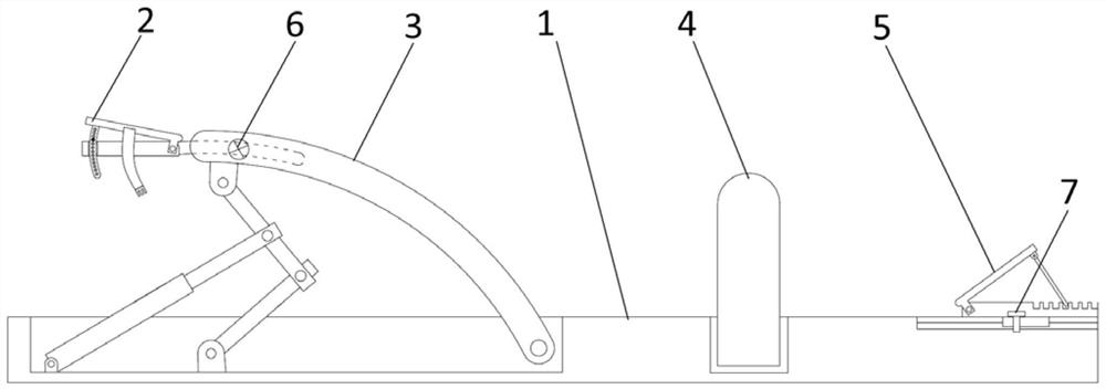 Adjustable lying bed for recovering spine