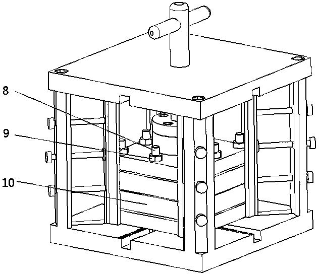 Fuel cell individual assembly device