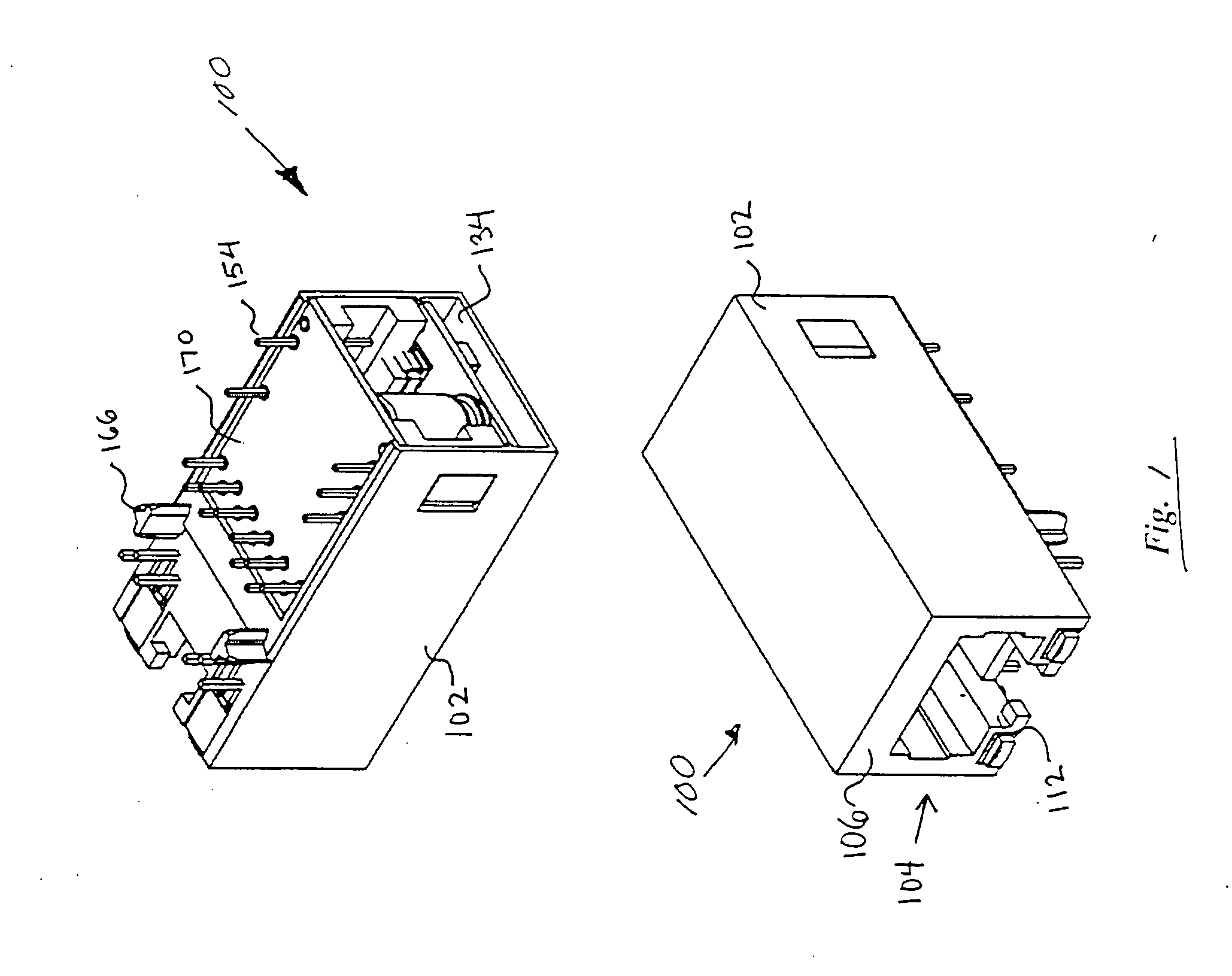 Power-enabled connector assembly and method of manufacturing