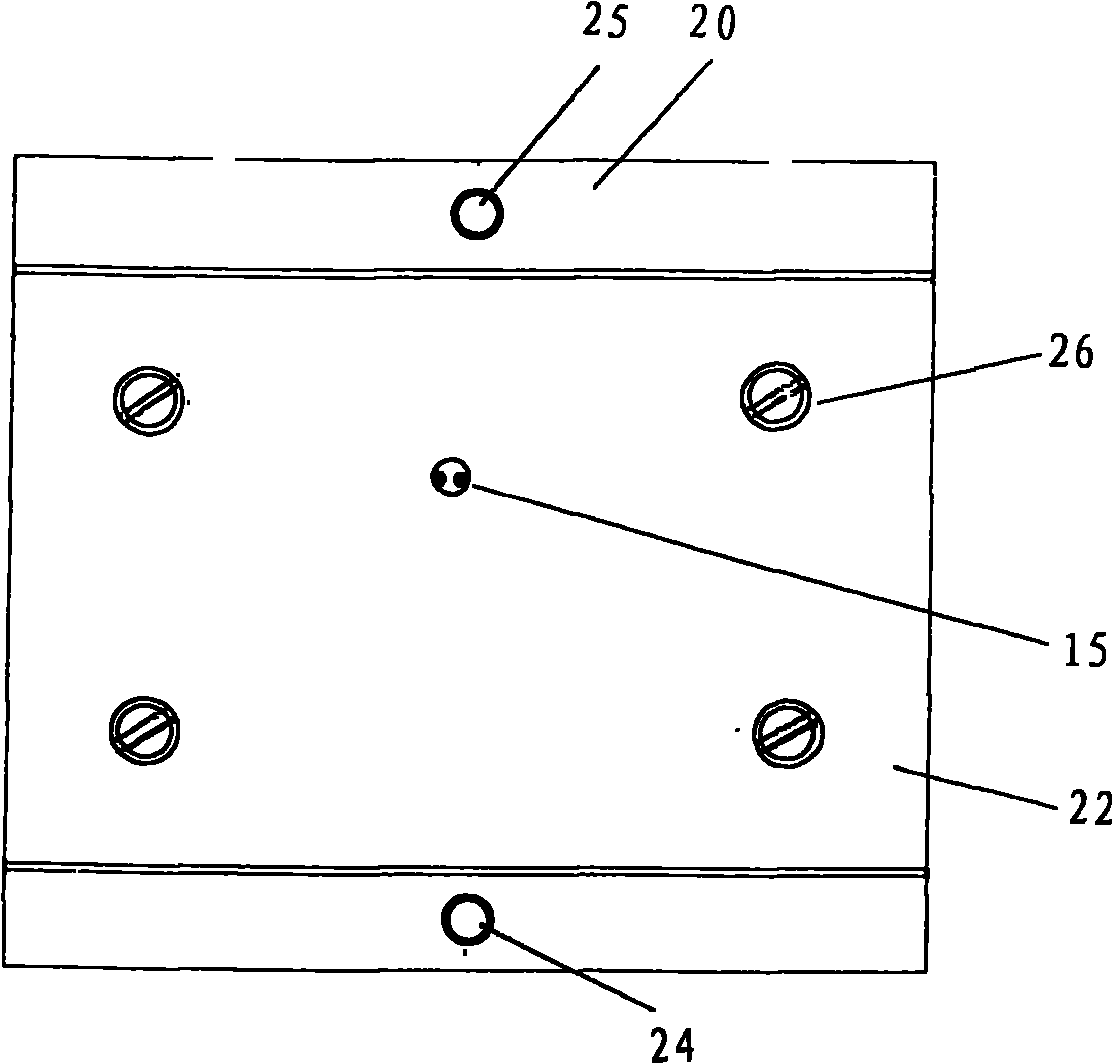 Constant temperature control device of frequency doubling crystals of solid laser