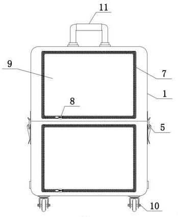 Multipurpose travel suitcase