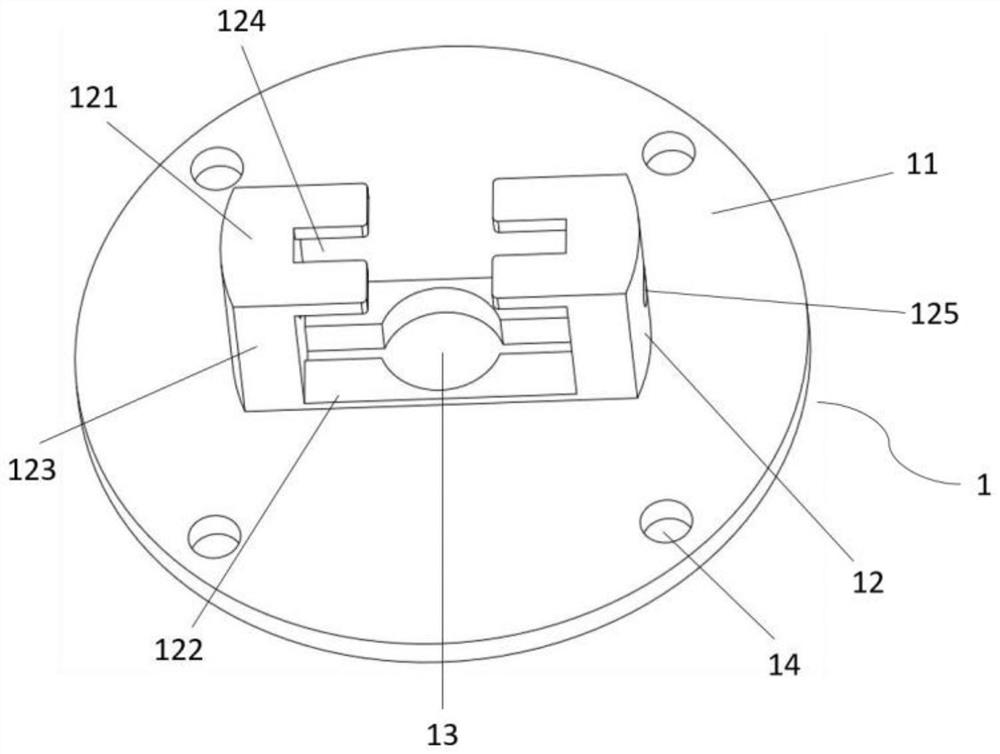 Optical element full-aperture coating device and method